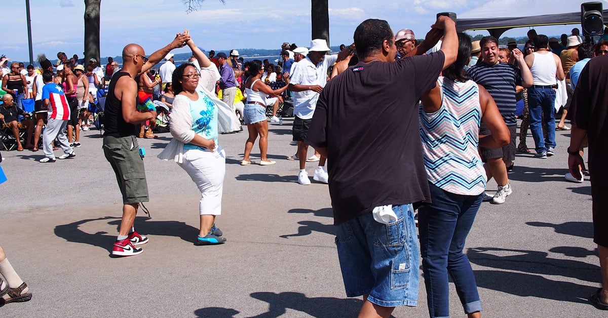 Salsa Sundays at Orchard Beach is a Summer Salsa Dance Party