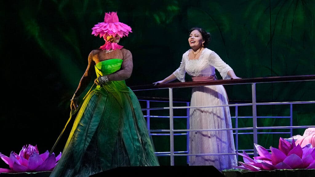 Ailyn Pérez in "Florencia el el Amazonas" (Ken Howard/Metropolitan Opera)