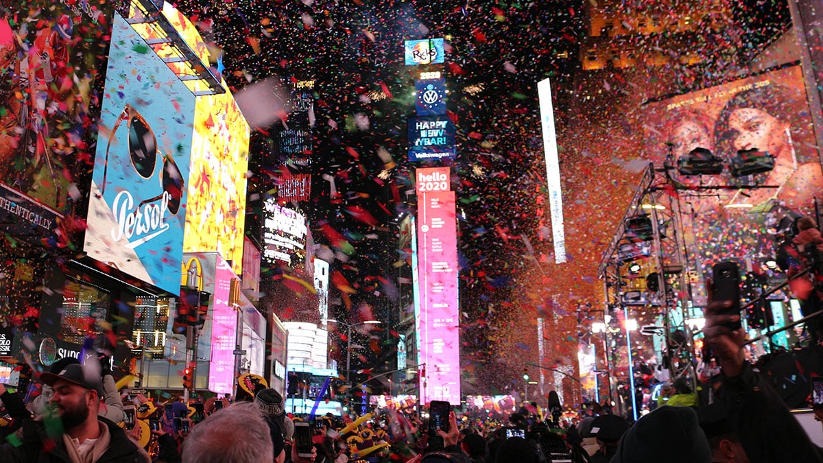 New Year's Eve in New York City (Wirestock/Dreamstime)
