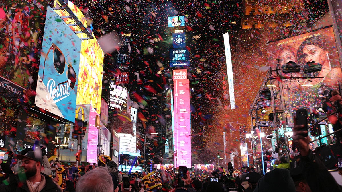 New Year's Eve 2024 in New York City