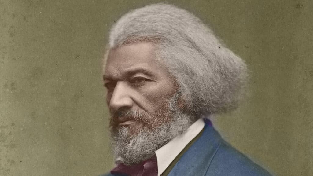 Frederick Douglass 1876 (Warren & Conly/Library of Congress, color Jose Carvallido/Dreamstime )