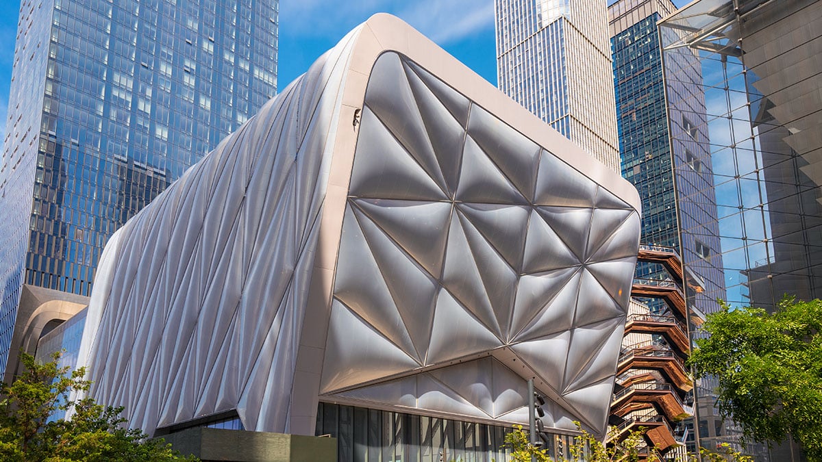 The Shed is a Large-Scale Multidisciplinary Arts Center in Hudson Yards