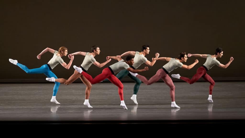 New York City Ballet "Glass Pieces" Jerome Robbins, 1983 (Erin Baiano/NYCB)
