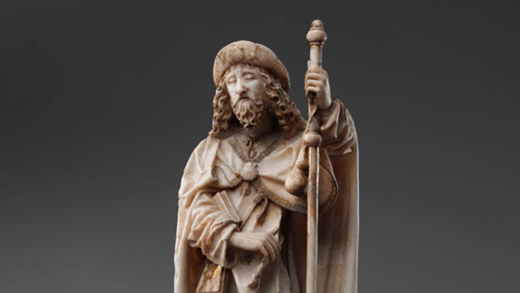 Saint James the Greater, Met Cloisters from Miraflores Charterhouse (Public Domain/Metropolitan Museum of Art)