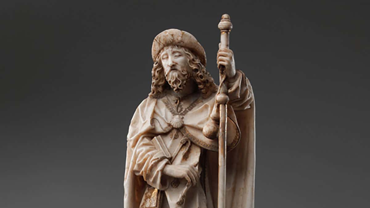 Saint James the Greater, Met Cloisters from Miraflores Charterhouse (Public Domain/Metropolitan Museum of Art)