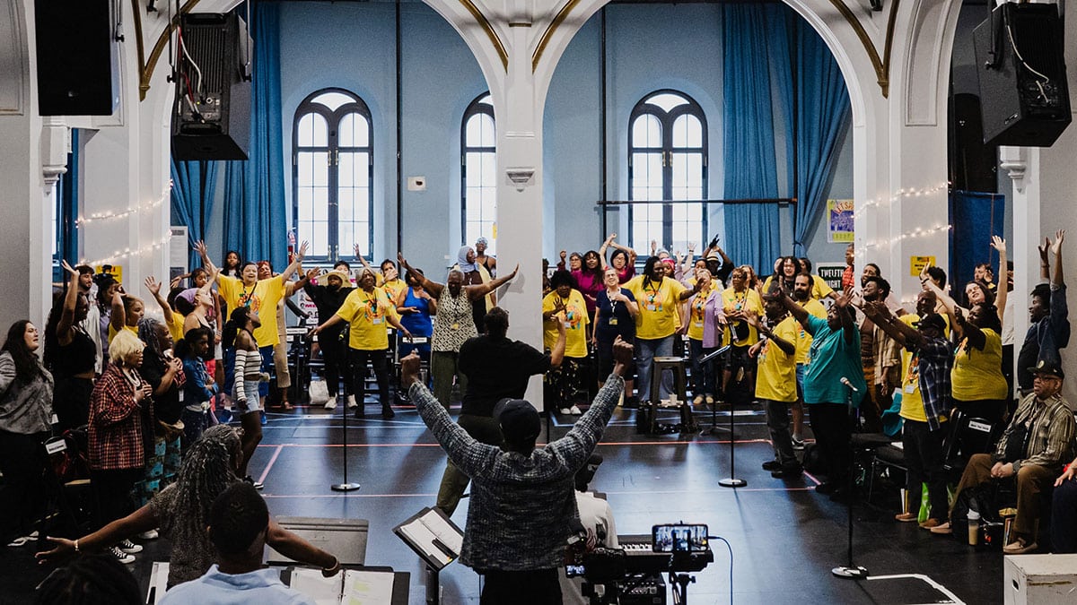 Public Works by the Public Theater "Pericles" Rehearsal (Marc J Franklin/Public Theater)